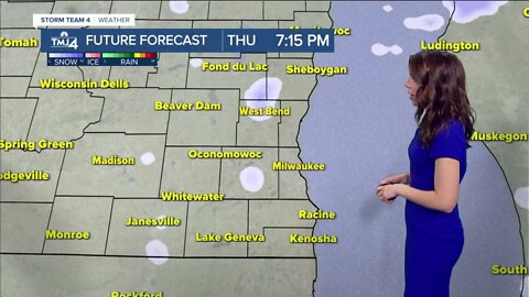 Light snow showers Thursday