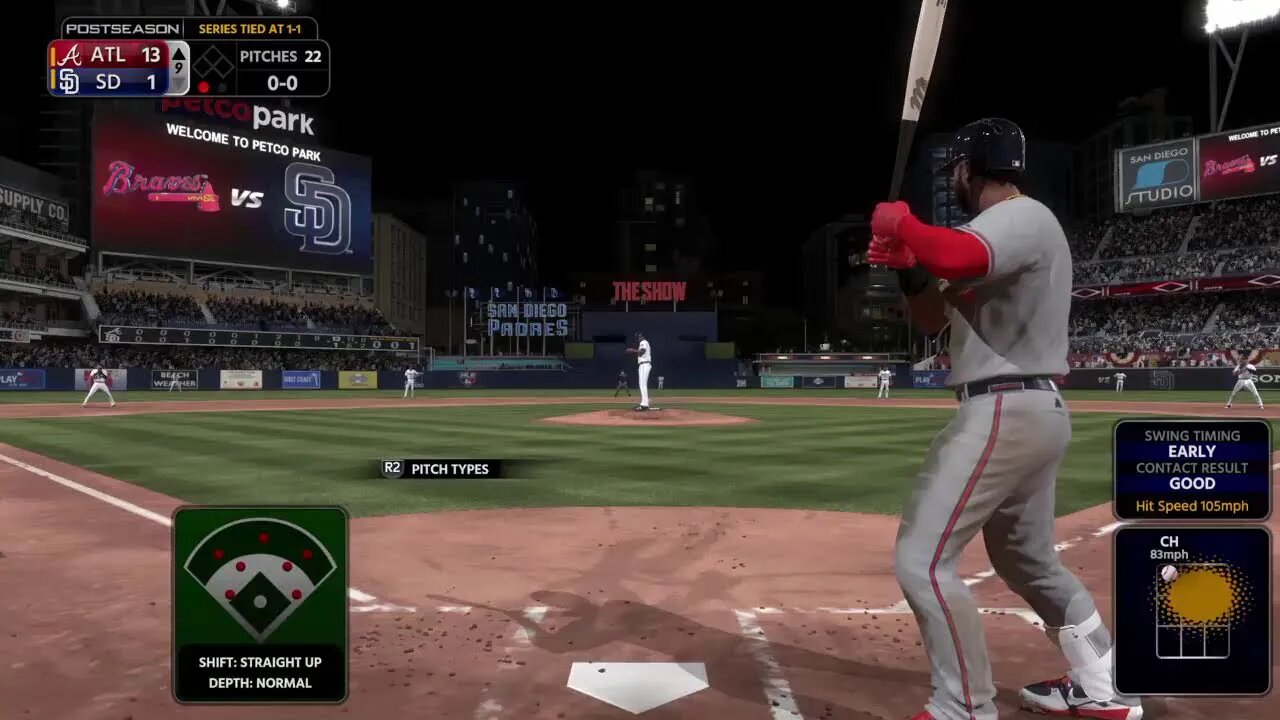 Braves Dynasty S5 2022 NLCS G:3 (Series Tied 1-1)