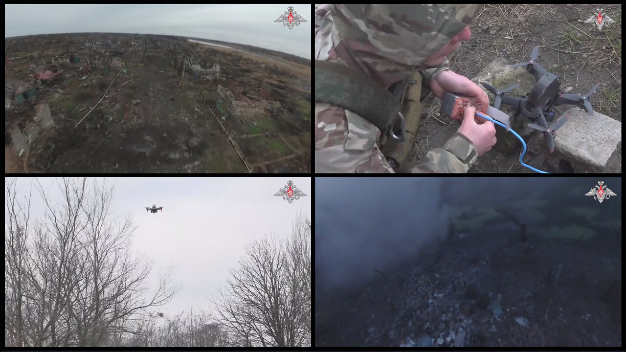 Russian forces use drones for remote demining of liberated territories