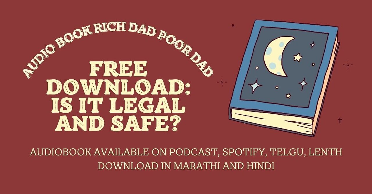 🔥 Audio Book Rich Dad Poor Dad Free Download Is It Legal and Safe #freebooksample #viralvideo 🔥