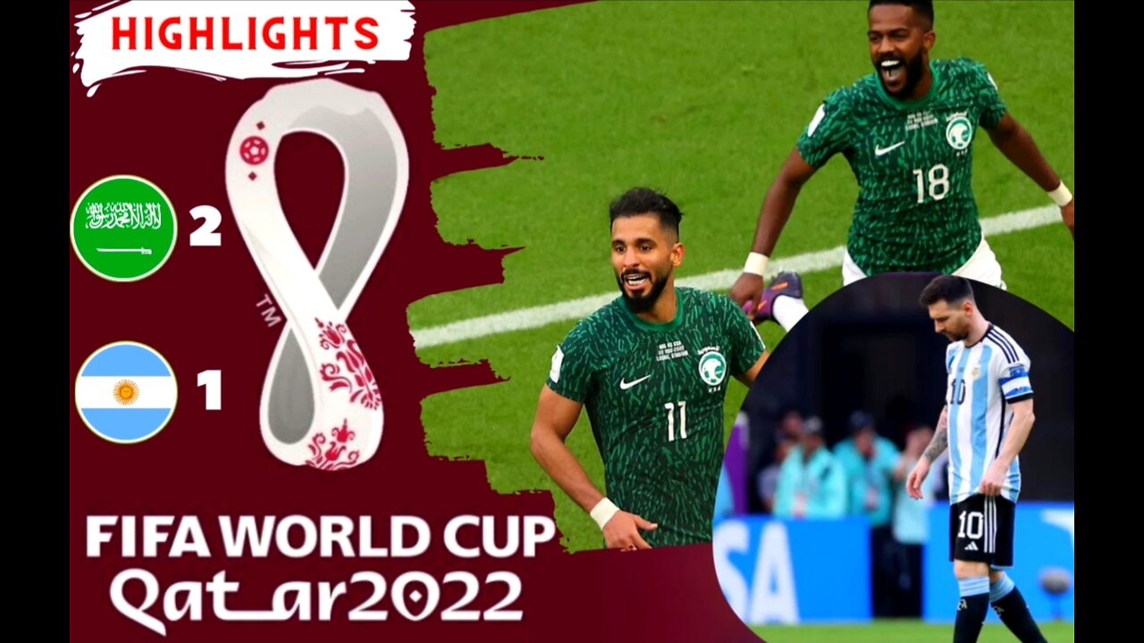 Argentina Vs Arab Saudi (1-2) Fifa Worl Cup Qatar 2022 Highlights