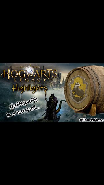Hogwarts Legacy #Shorts - Highlights 003 - Hufflepuffs in a nutshell...