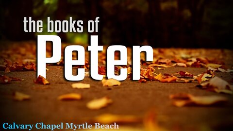 1 Peter 1:16-12 - Trials are a coming