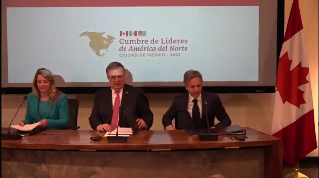 US-MEX-CAN POLITICIANS EXPLAIN THE DECLARATION OF NORTH AMERICA AS ANTI-RACIST