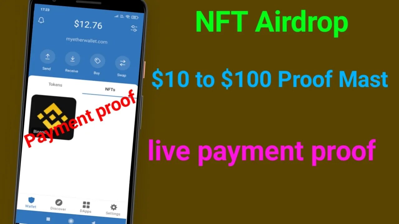 2টা সেরা NFT airdrop 100$ Profit must TestWallet Payment