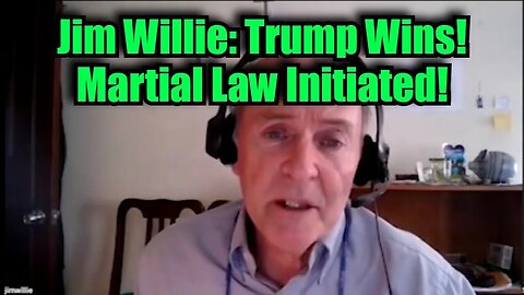 Jim Willie - Trump Wins - Martial Law Initiated - 11-7-24.