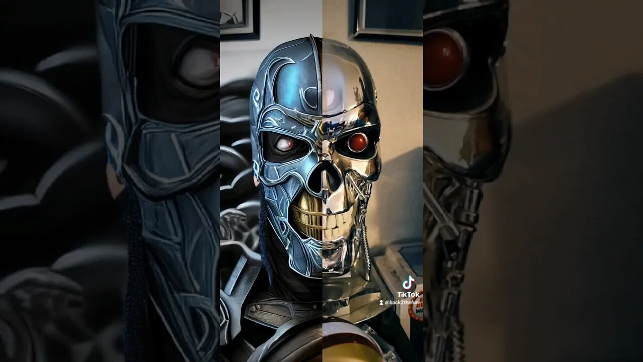 Terminator Enters Mortal Kombat Tournament #mortalkombat #terminator #backtothefun