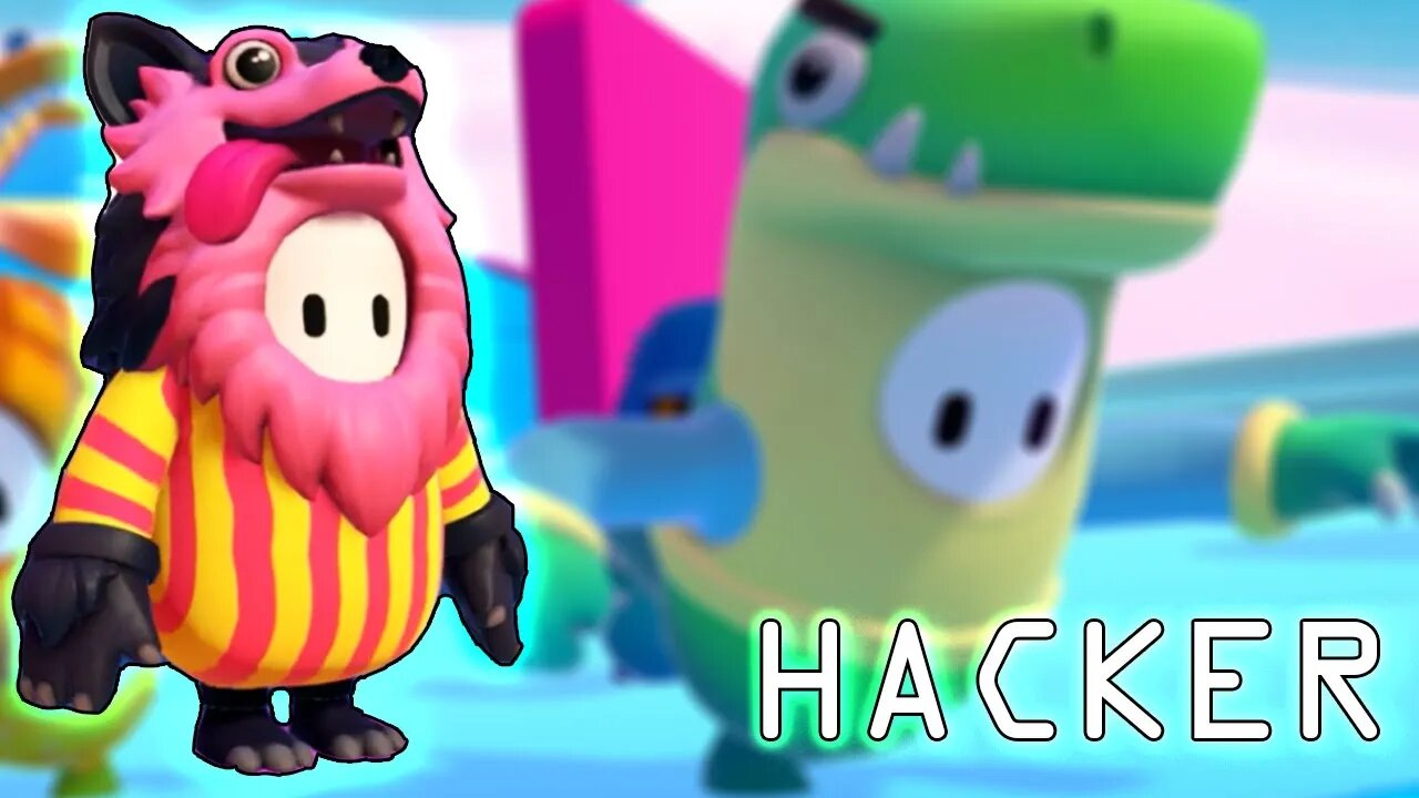 DEU RUIM?! PEGUEI um HACKER no FALL GUYS? Será mesmo?