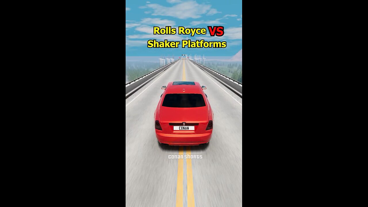 Cars VS shaker platforms