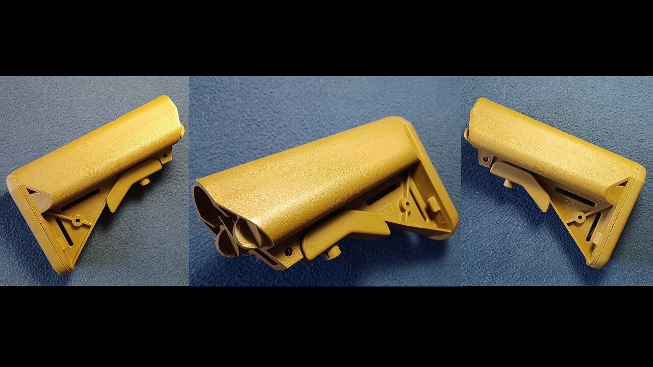 B5 SYSTEMS SOPMOD Block I Gen 1 stock, drop in replacement for M4A1 carbine mil-spec tubes