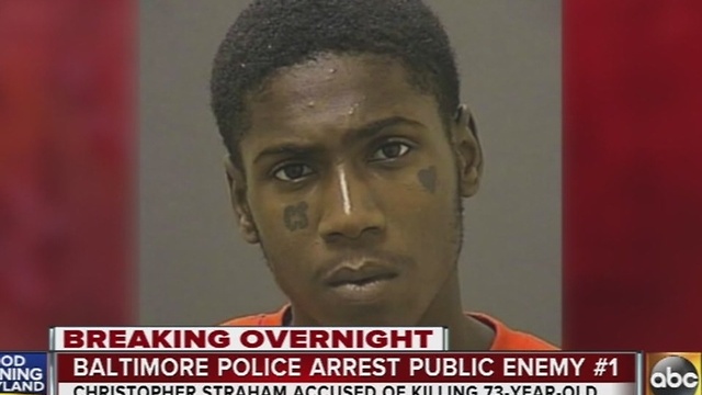 Baltimore Police arrest Public Enemy No. 1