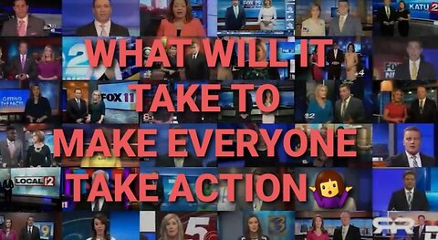 What will it take to make us turn off our TVs and take action