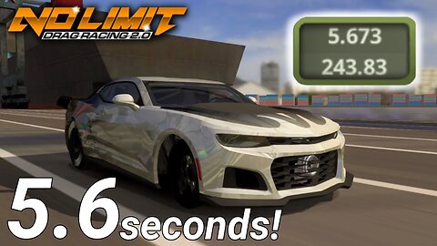 5.6 Camaro ZL1 Tune - Fastest ZL1 Tune! | No Limit Drag Raci