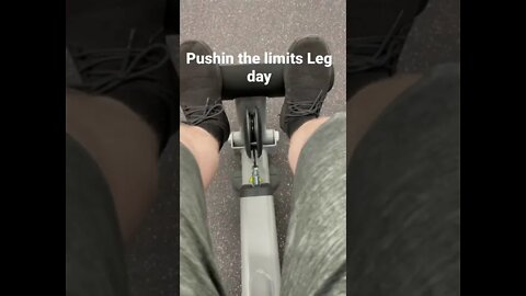 Workout leg day