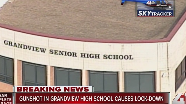 Gun accidentally discharges at Grandview HS