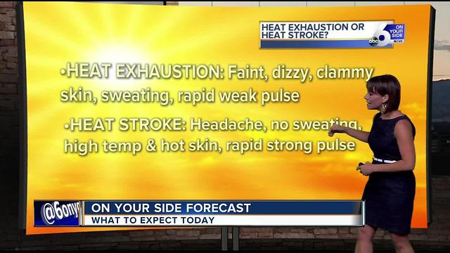 Heat exhaustion vs. heat stroke: Do you know the difference?