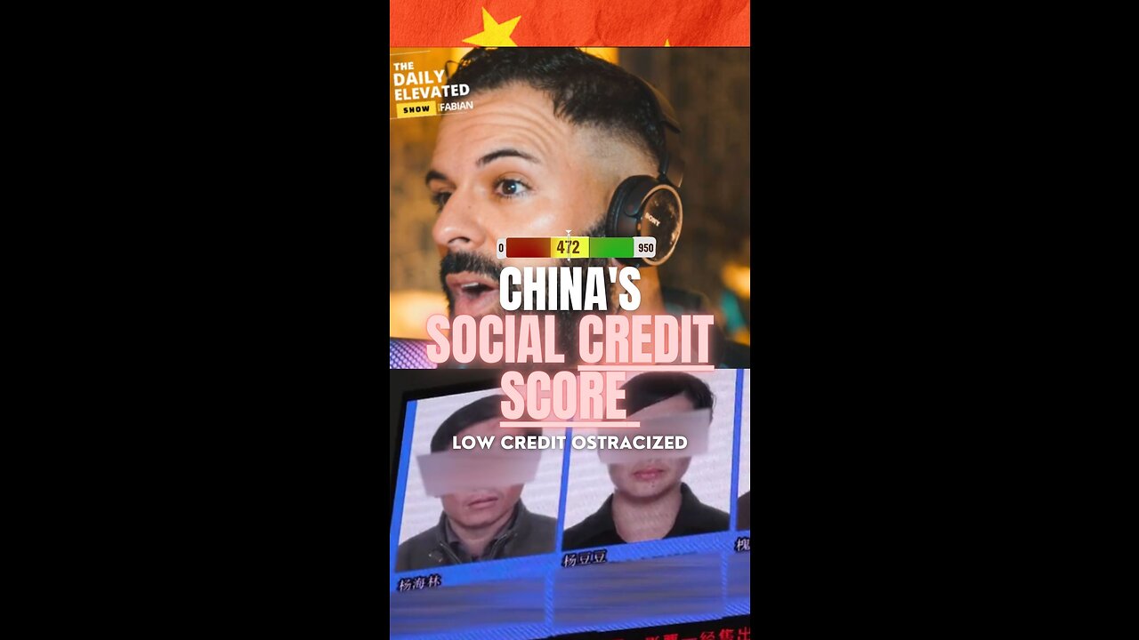 Low china social score #shorts #china #tiktok