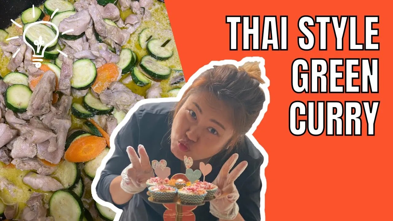 Cooking Thai Style Green Curry. Cooking Ideas & Inspiration. Dysha Kitchen. #shorts