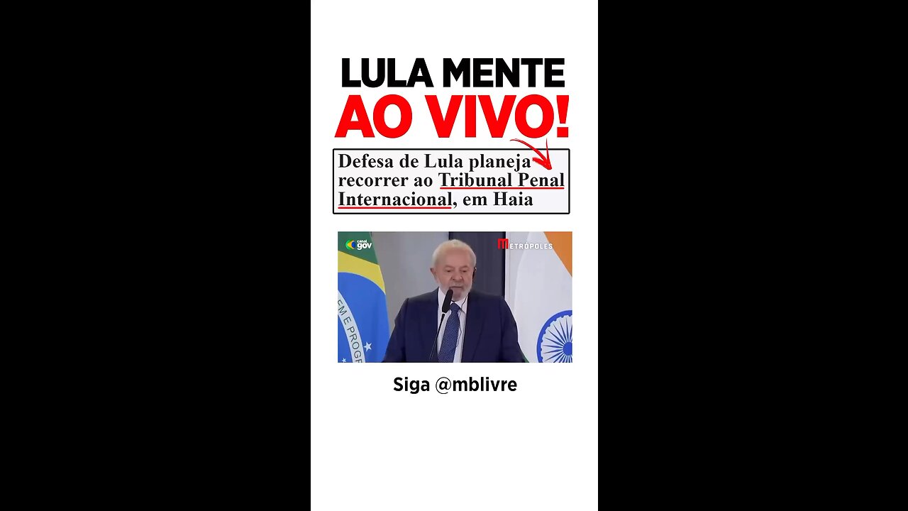 Lula arregoooouu Tratado Internacional, na Índia, em 9 de Setembro de 2023 (9/9/2023)