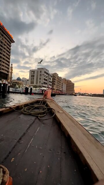 Boat ride at Diera dubai