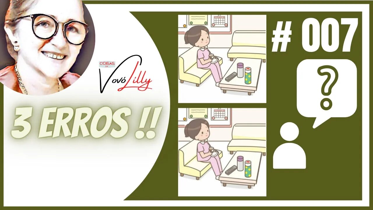 JOGO DOS TRES ERROS | DESAFIO # 007