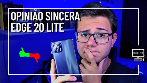 MOTOROLA EDGE 20 LITE É BOM? | Opinião Sincera Em 5 Minutos! 📲💸