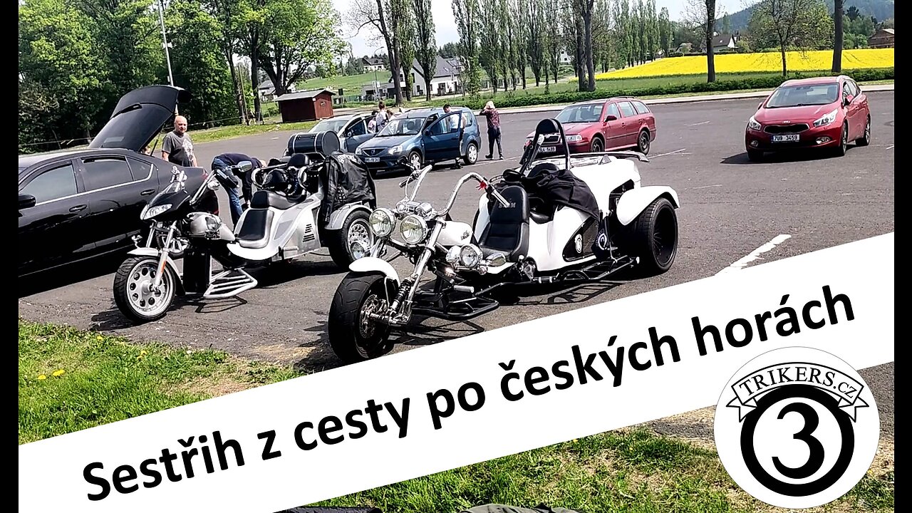 Trip on trike through the Czech mountains