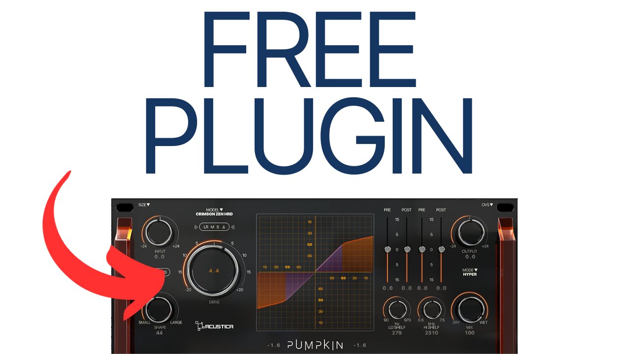 FREE Saturation Plug-in Acustica Audio LIMITED TIME!