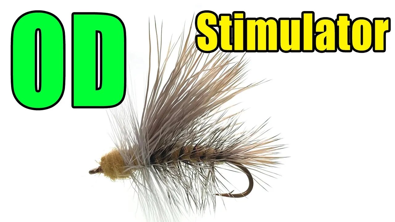 Slattery's OD Stimulator Fly Tying - Jim Slattery Fly Pattern