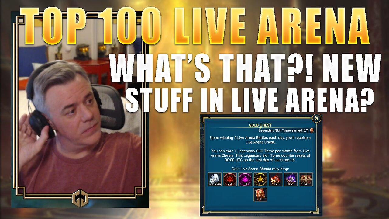 Top 100 Live Arena - Live Arena Rewards & An Extra Hour || Raid: Shadow Legends