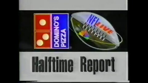 1994-10-09 NFL Live Dominoes Halftime Report