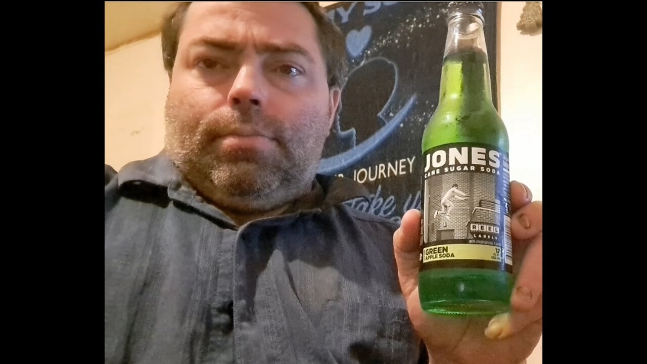 Jones Cane Sugar Soda (Green Apple)