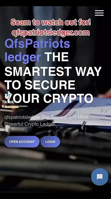 Another scam to be careful of