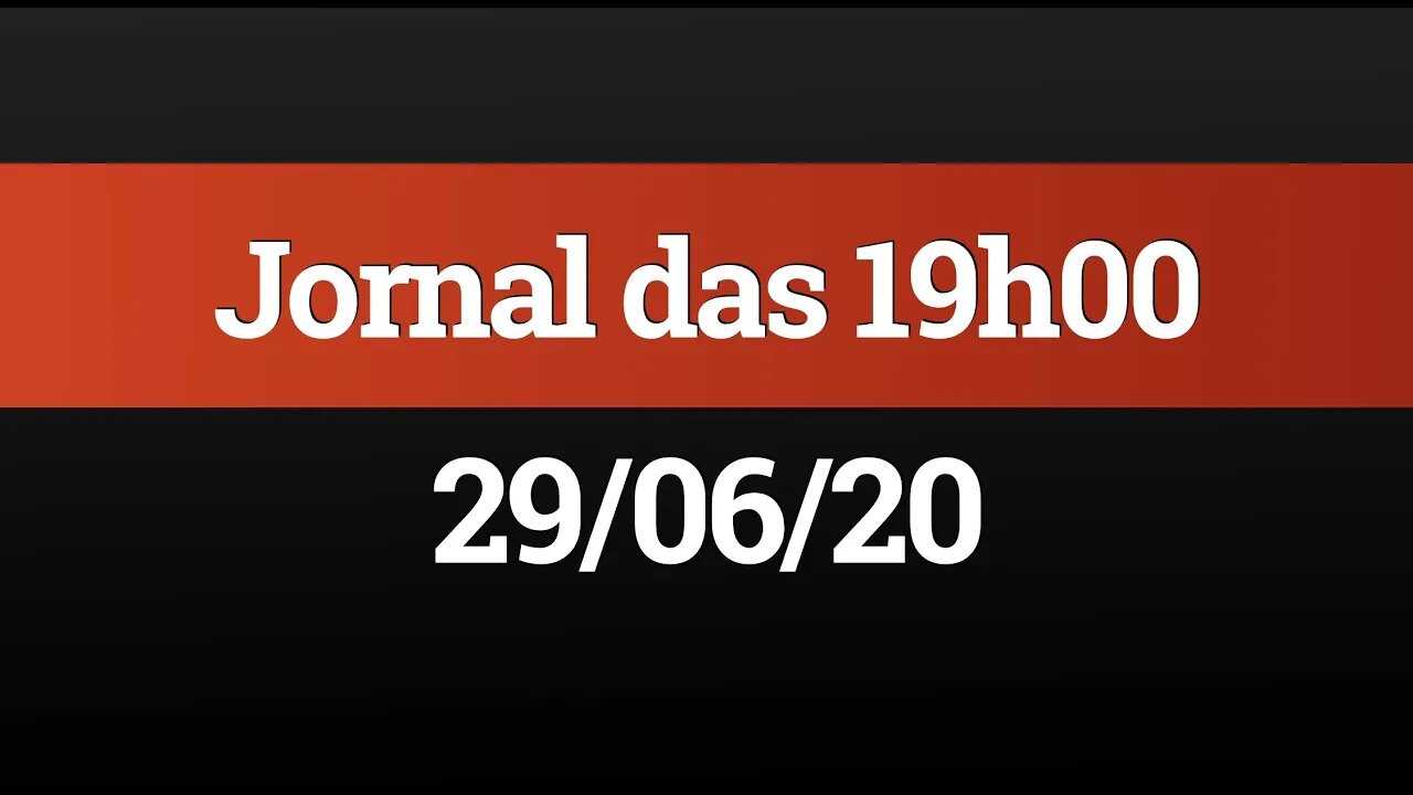 AO VIVO (29/06) - Currículo falso, depoimento de Queiroz, Lava Jato vs PGR, testes de covid e mais