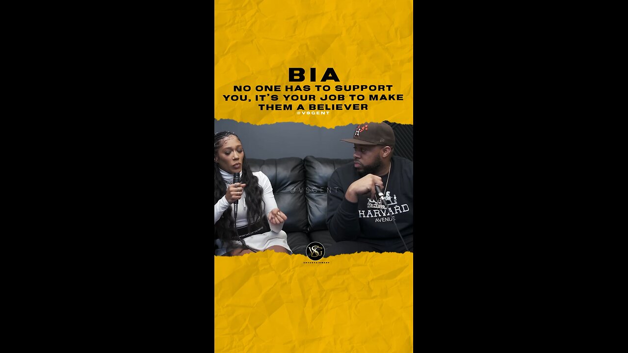 @bia No one has to support you. It’s your job to make them a believer.