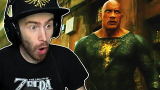Black Adam | Official Trailer | DC REACTION!