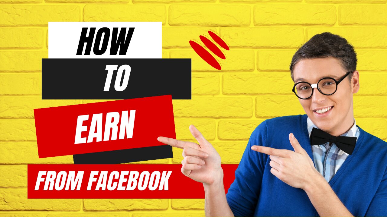 How to earn from facebook