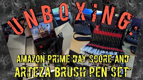 Unboxing: Amazon Prime Day Score & Arteza Brush Pen Set