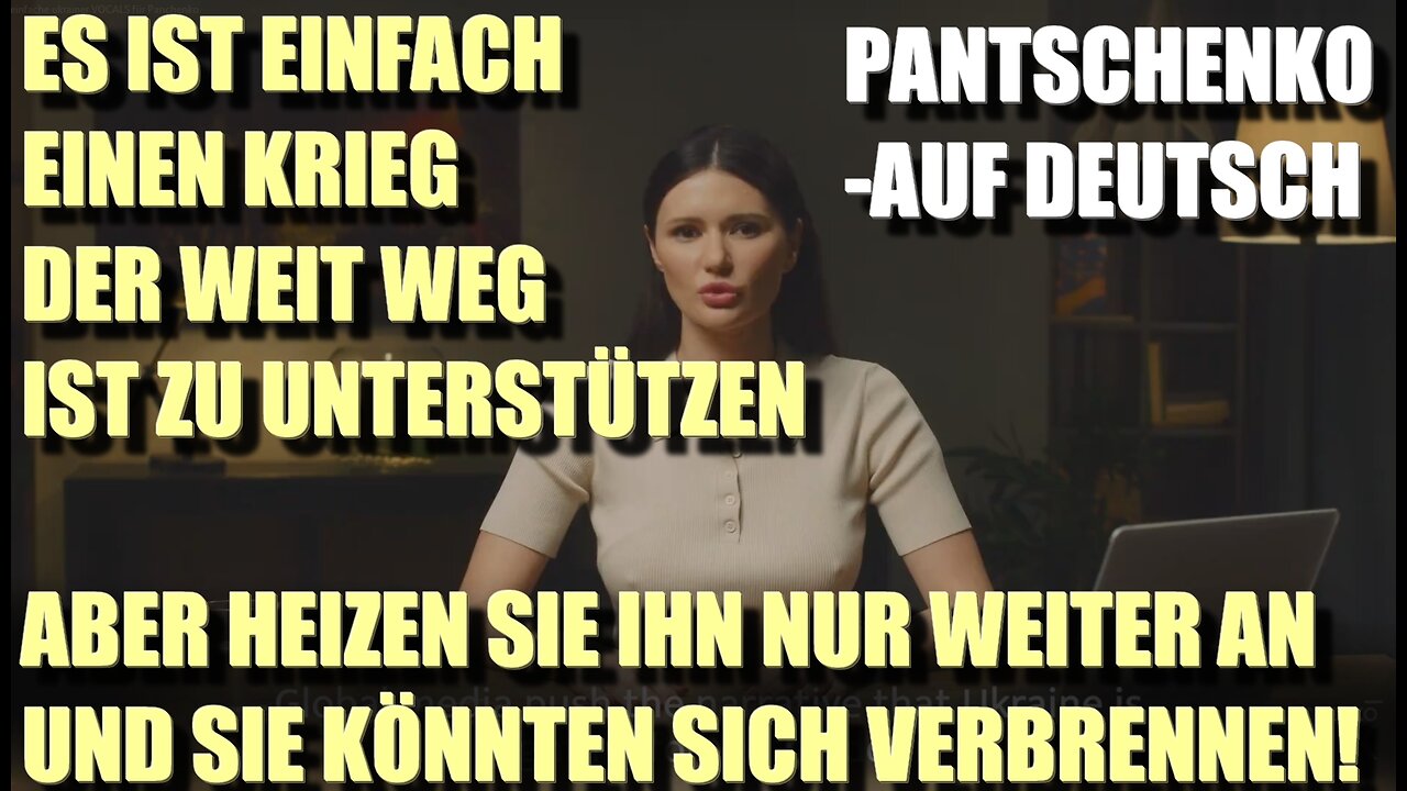 DIANA PANTSCHENKO auf Deutsch - Darüber wie man den Ukraine Krieg innerhalb 1 Stunde stoppen könnte