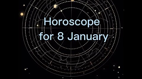 HOROSCOPE FOR 8 January