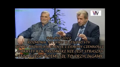 WOJNY WYZWALJĄ DUCHY I DEMONY CIEMNOŚCI - ODKRYTY KOŃ TROJAŃSKI NIE JEST STRASZNY /STUDIO VTV© 2022