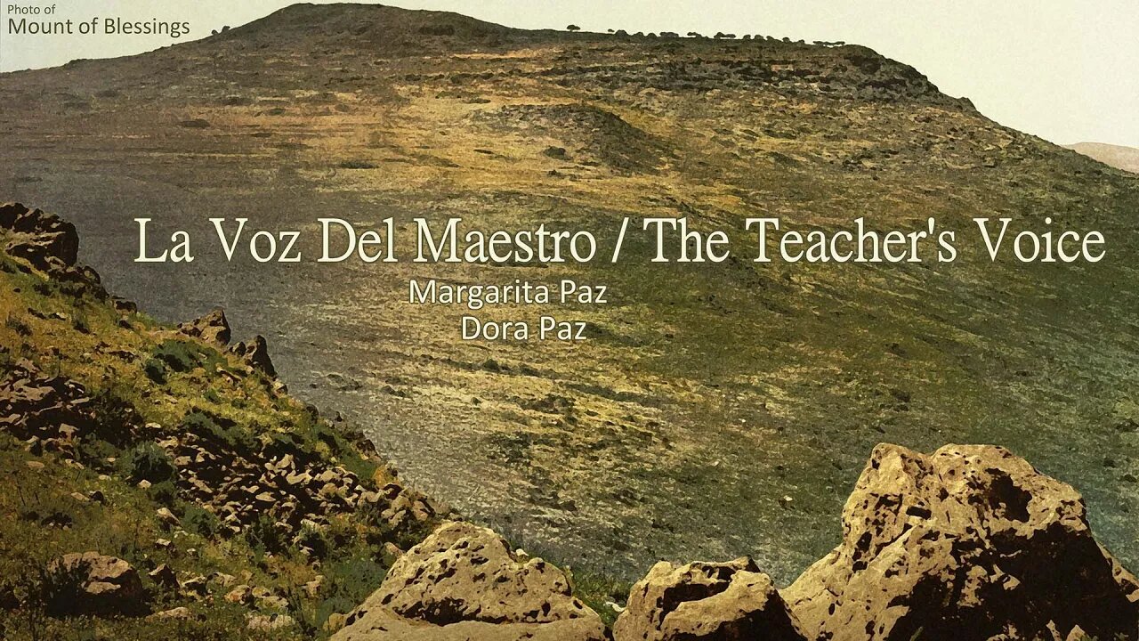 "La Voz Del Maestro / The Teacher's Voice" Margarita Paz 06-25-22