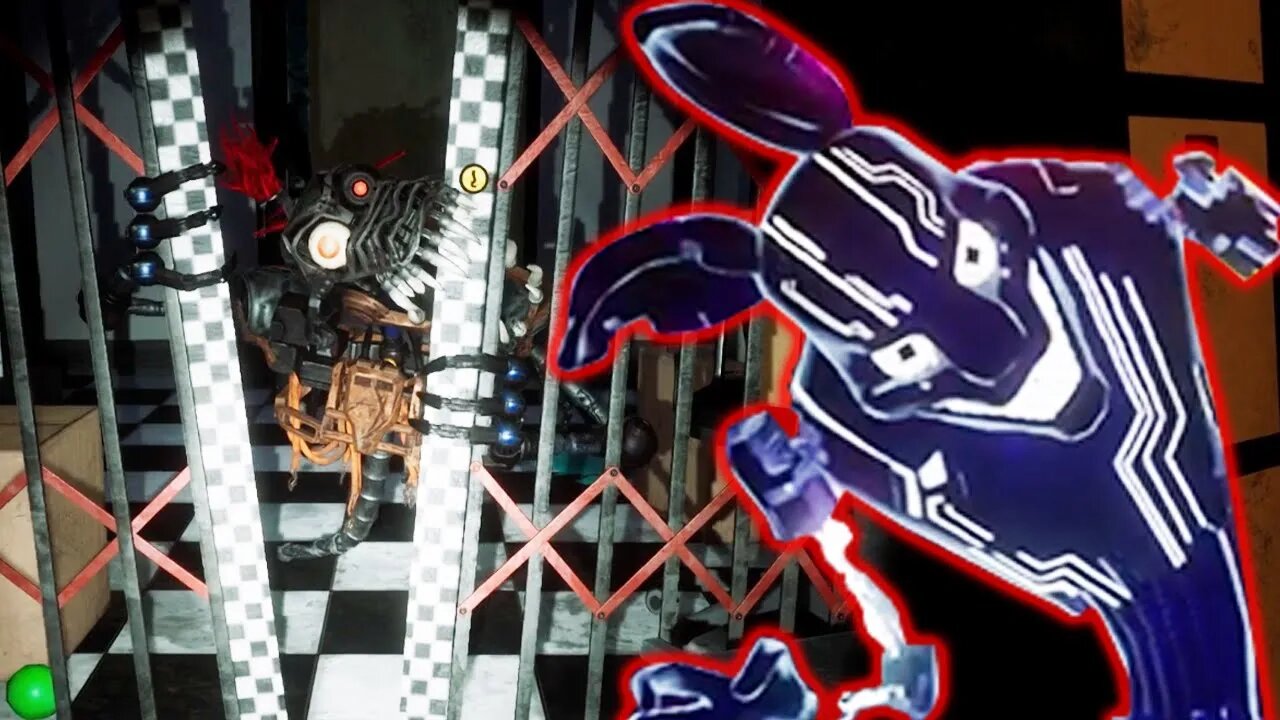 Five Nights at Freddy's Security Breach Ruin - Part 1 - (All Endings Playthrough)