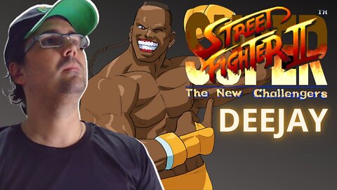 JOGANDO ATÉ ZERAR - SUPER STREET FIGHTER 2 - SUPER NINTENDO (SNES) / DeeJay, vamos de Jamaica