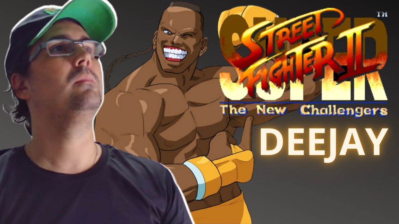 JOGANDO ATÉ ZERAR - SUPER STREET FIGHTER 2 - SUPER NINTENDO (SNES) / DeeJay, vamos de Jamaica