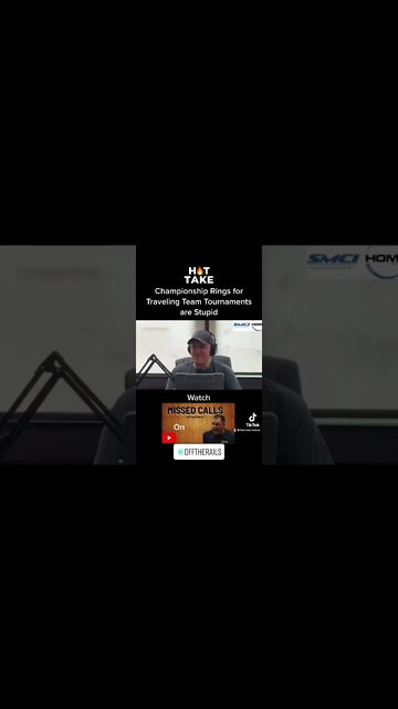 Coach Miller thinks championship rings for traveling team tournaments are stupid.