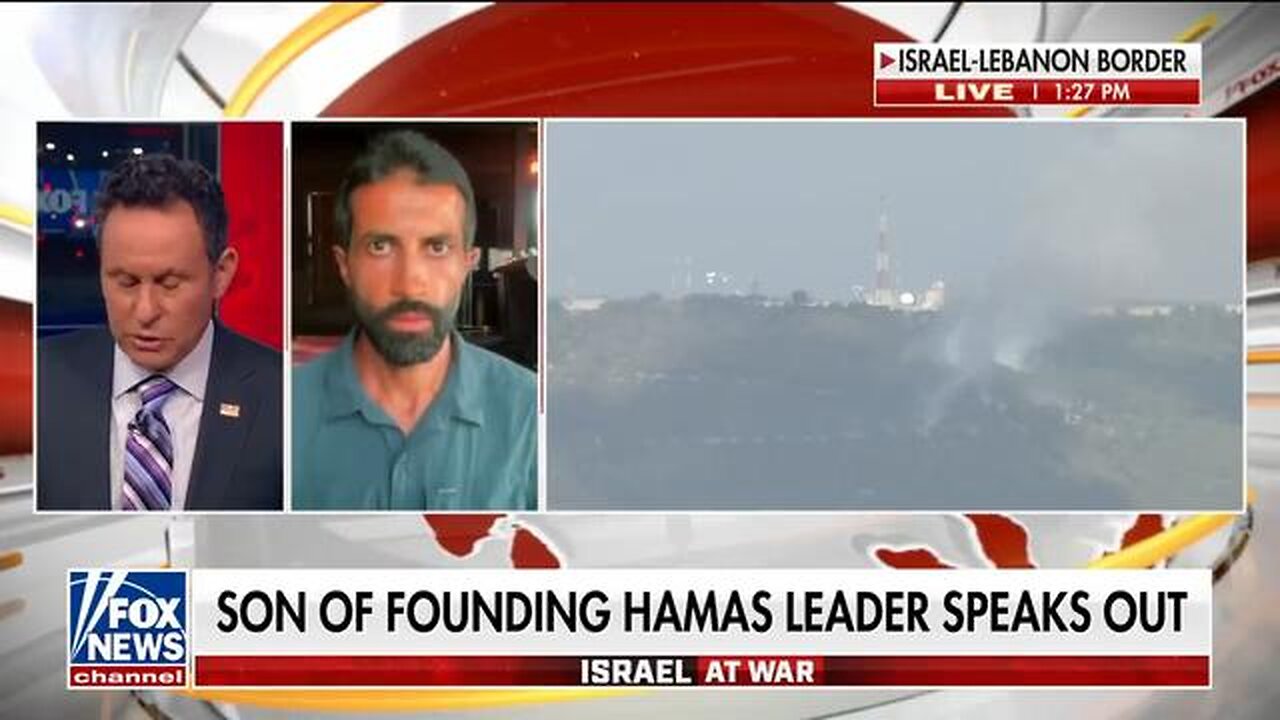 "SON OF HAMAS FOUNDER" CALLS FOR GASSING GAZA & STARVING THEM