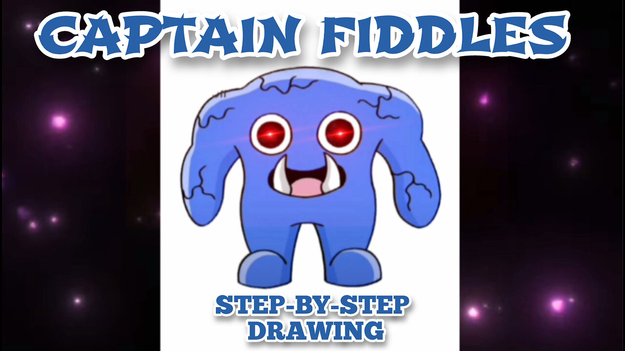 We draw CAPTAIN FIDDLES ourselves. STEP-BY -STEP DRAWING .