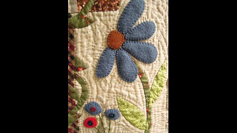 Carpet: 🌸 Fabric Floral Application - Practical Technique! 