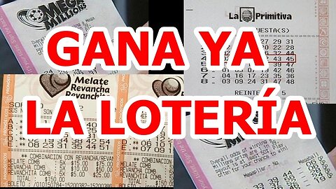 REAL SUBLIMINALES PARA GANAR LOTERÍA CASI REGALADOS: PRIMITIVA, MEGA MILLIONS, MELATE